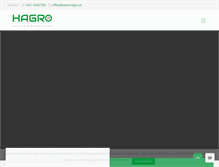 Tablet Screenshot of hagro.at